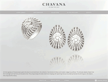 Tablet Screenshot of chavanajewelry.com